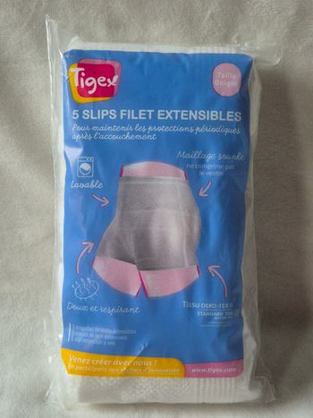 5 slips filet extensibles TIGEX
