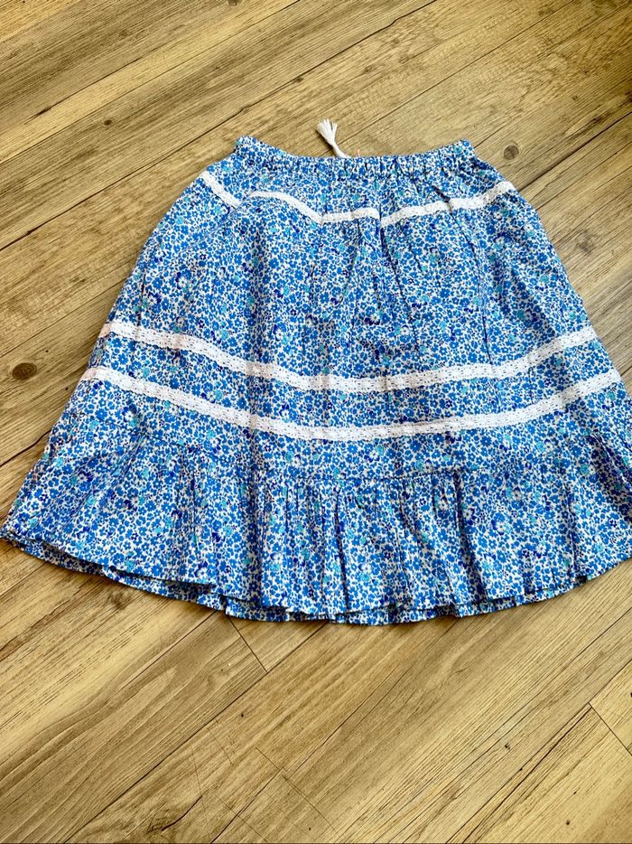 Jupe longue liberty mini boden 5/6 ans - photo numéro 2