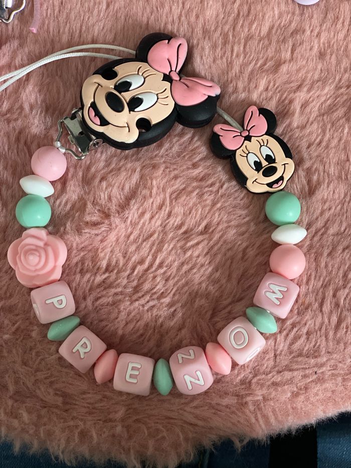 Attache tétine minnie