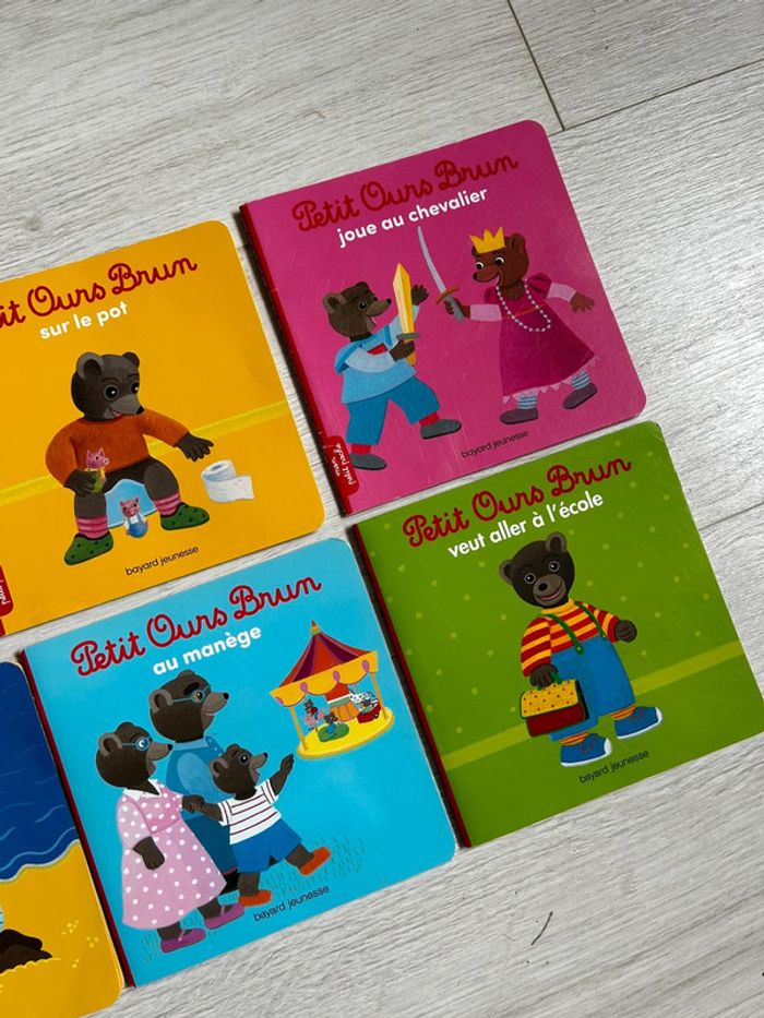 Lot livres petit ours brun - photo numéro 3