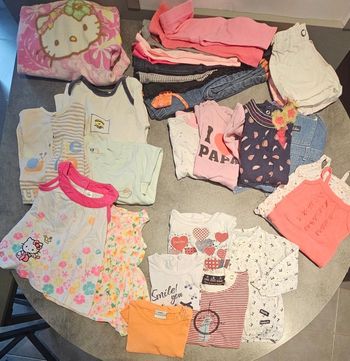 Lot 6 mois mi-saison été - 28 habits