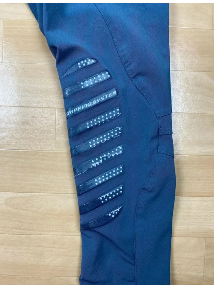 Pantalon d’équitation Animo gris-bleu – Taille 34 – Très bon état - photo numéro 7