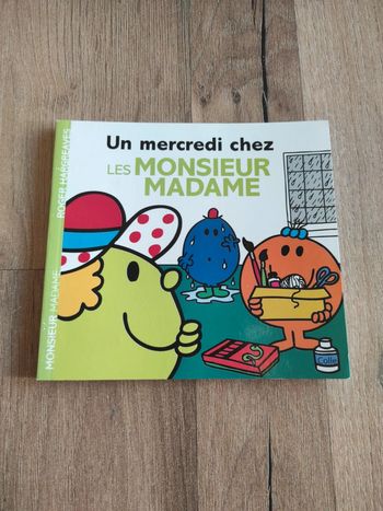 Livre : Un mercredi chez les Monsieur Madame