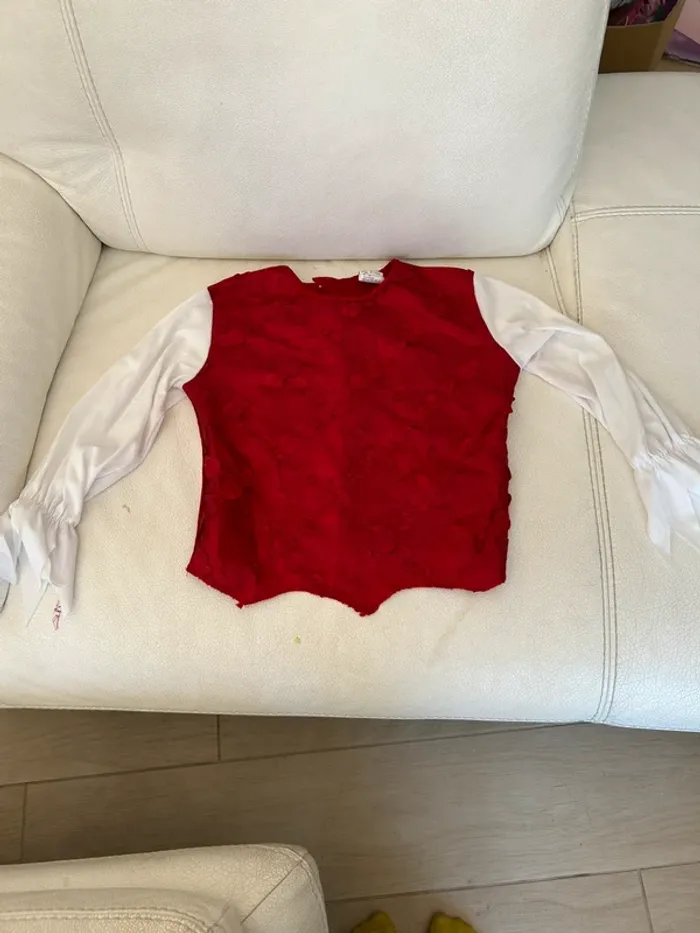 Déguisement vampire / Dracula haut + cape 8 ans / 10 ans - photo numéro 5