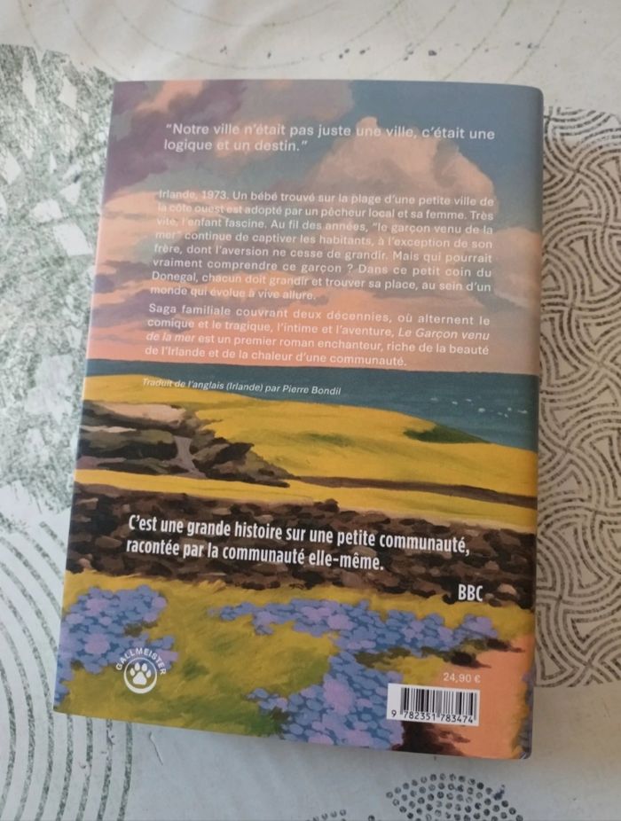 Livre " Le Garçon Venu De La Mer " de Garrett Carr 🌞🌊 - photo numéro 3