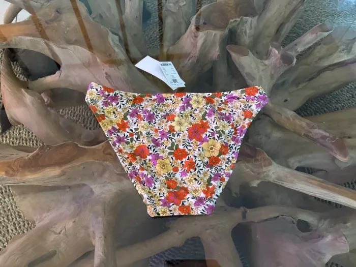Bas de maillot de bain Etam biki fleurs 36 - photo numéro 3