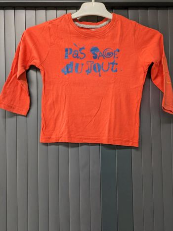 Tee shirt manche longue 3ans