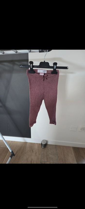 Leggins maille 9-12 mois