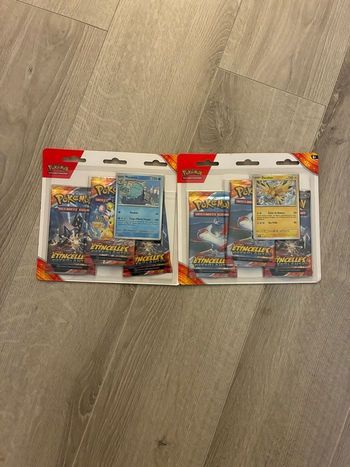 Lot de 2 tripack ev8 étincelles déferlantes fr neuf scellé