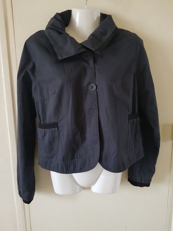 Veste courte Miss Captain bleu marine – Taille 36