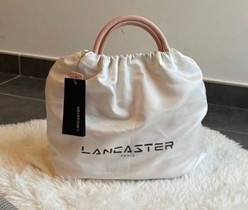 Sac Lancaster cuir Rose