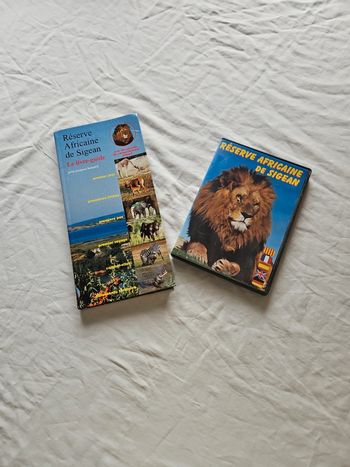 Réserve Africaine de Sigean Livre guide + Dvd