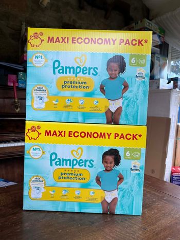 Couche taille 6 Pampers Premium protection taille 6 : 140 Couches