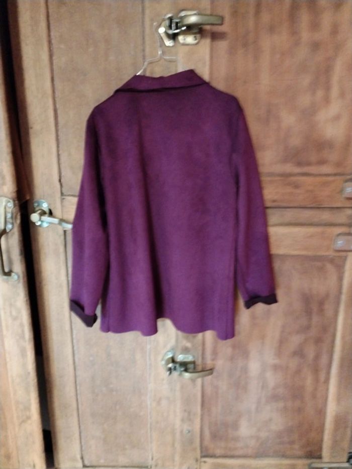 Blazer couleur prune - photo numéro 4