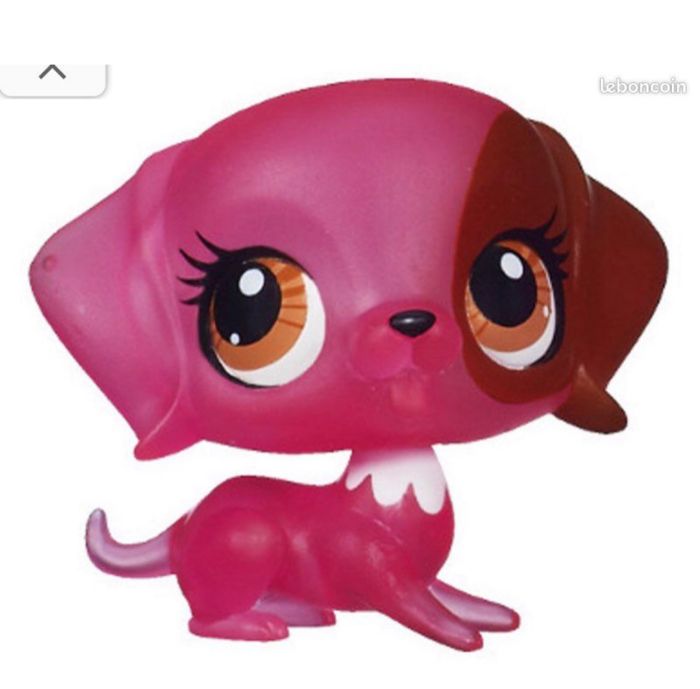 NIB NEUF littlest pet shop LPS A4126 colourfully sweet A4126 LPS 3 petshop & 3 amis-billes Hasbro collection rare dans sa boîte lot SOP77 - photo numéro 5