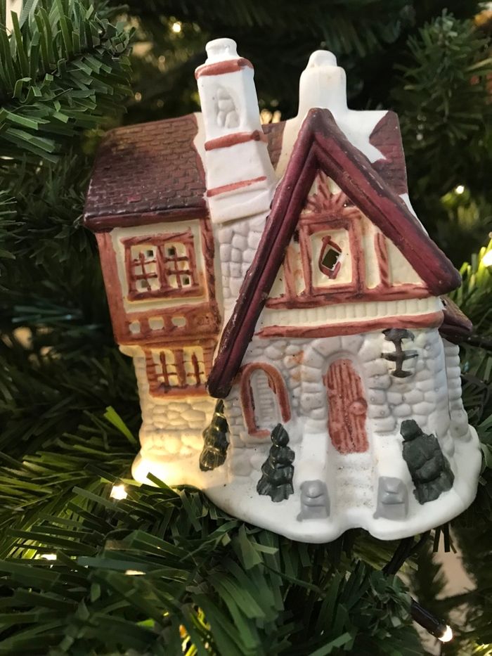 Lot de 2 maisons de Noël décoration - photo numéro 3