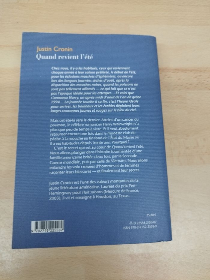 Justin Cronin

Quand revient l'été

roman - photo numéro 2
