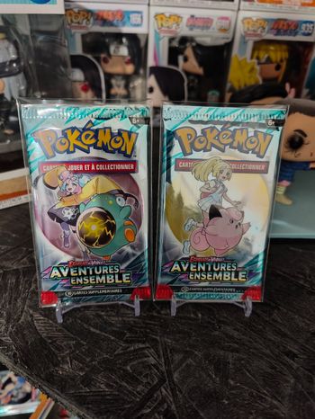 Lot de 2 booster pokémon Aventures Ensemble Ev9  pokémon