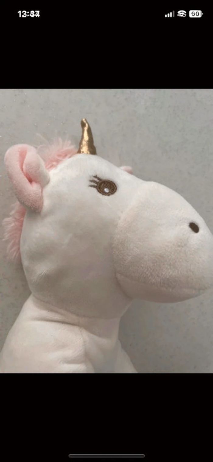 Peluche licorne Atmosphera - photo numéro 8