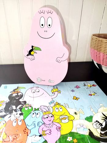 Barbo Toys Puzzle Barbapapa et sa famille 24 pièces