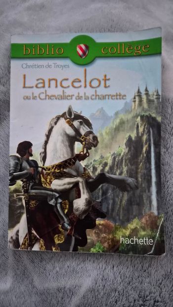 Livre Lancelot ou le chevalier de la charrette 