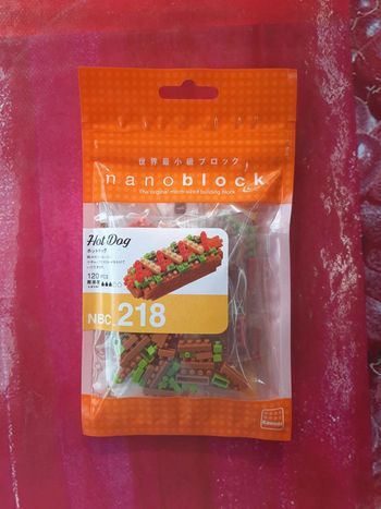 Nanoblock Hot Dog NBC 218