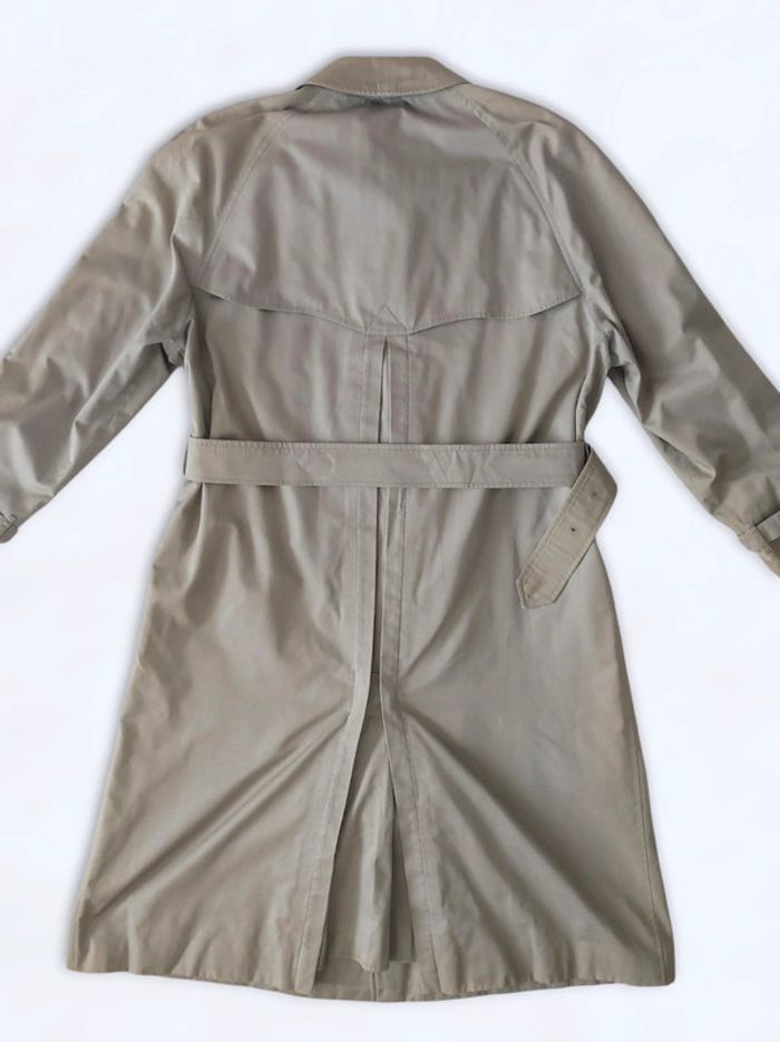 Manteau long trench kaki vintage / Burberry - 42/XL à 44/XXL - photo numéro 13
