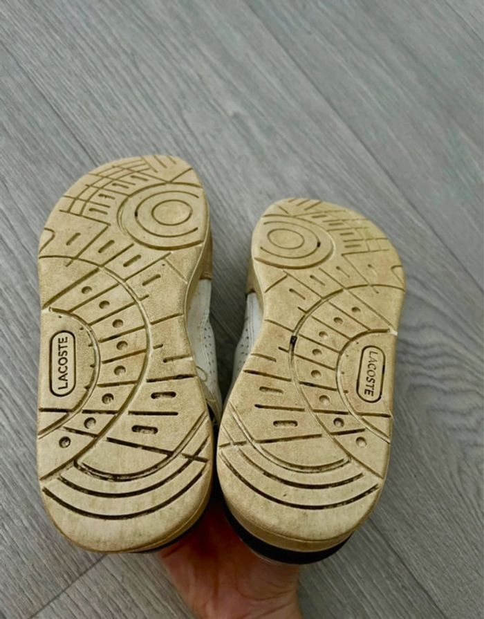 Baskets - Lacoste - femme - pointure 37 - en bon état - photo numéro 5