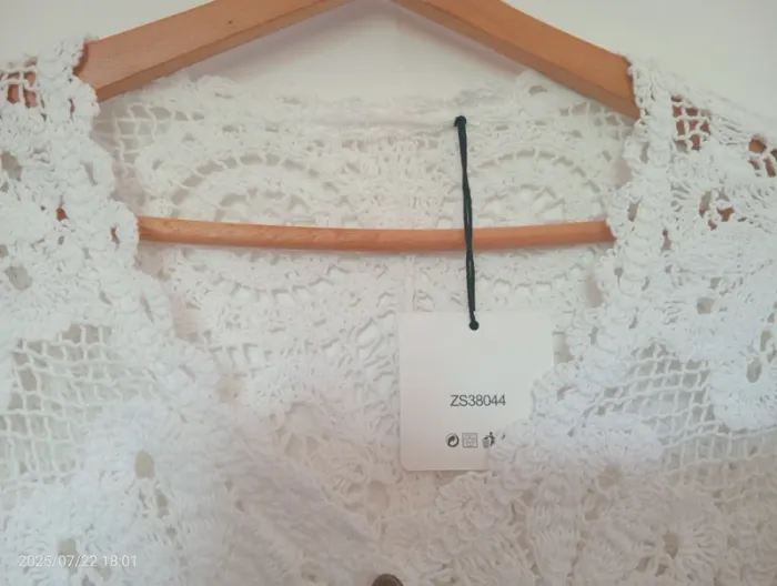 Gilet crochet dentelle - photo numéro 6