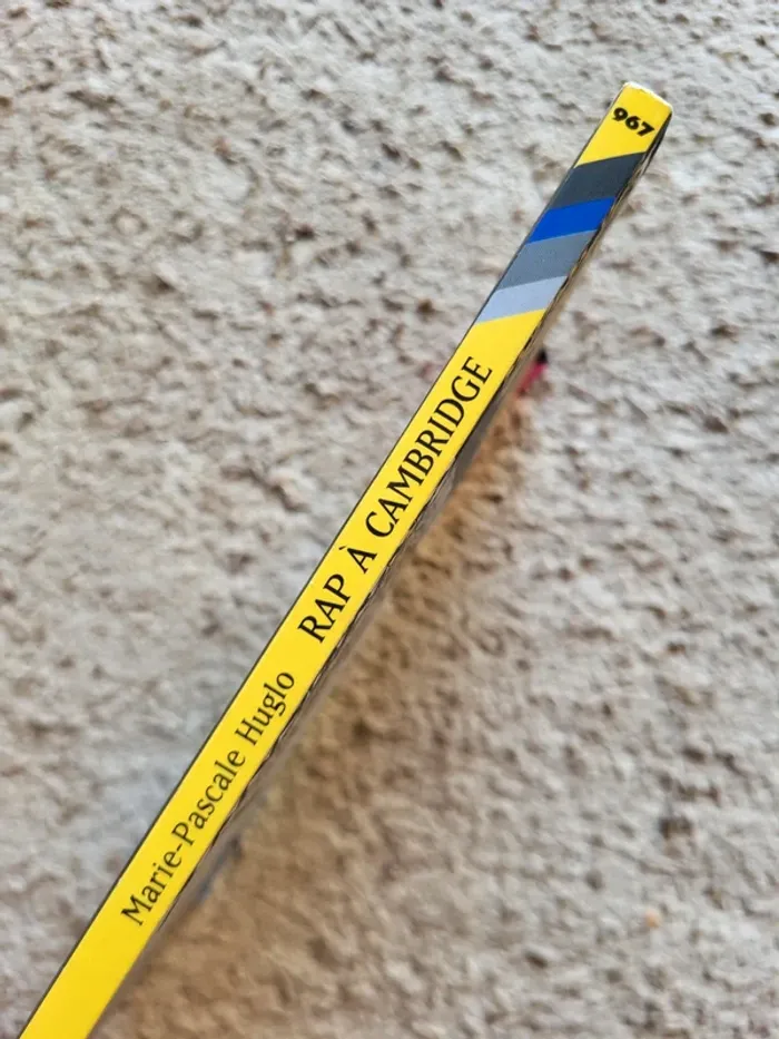 Roman jeunesse "Rap à Cambridge" de Marie Pascale Huglo - photo numéro 4