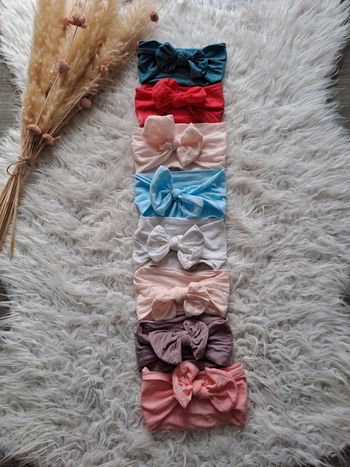 Lot 8 bandeaux taille unique