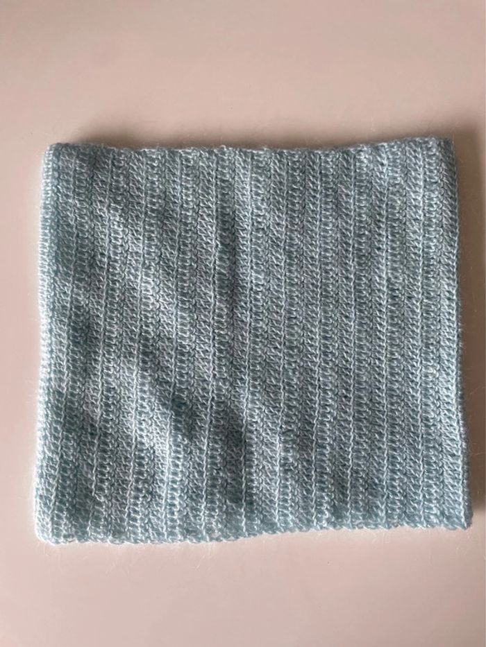 Tour de cou bleu turquoise enfant - photo numéro 3