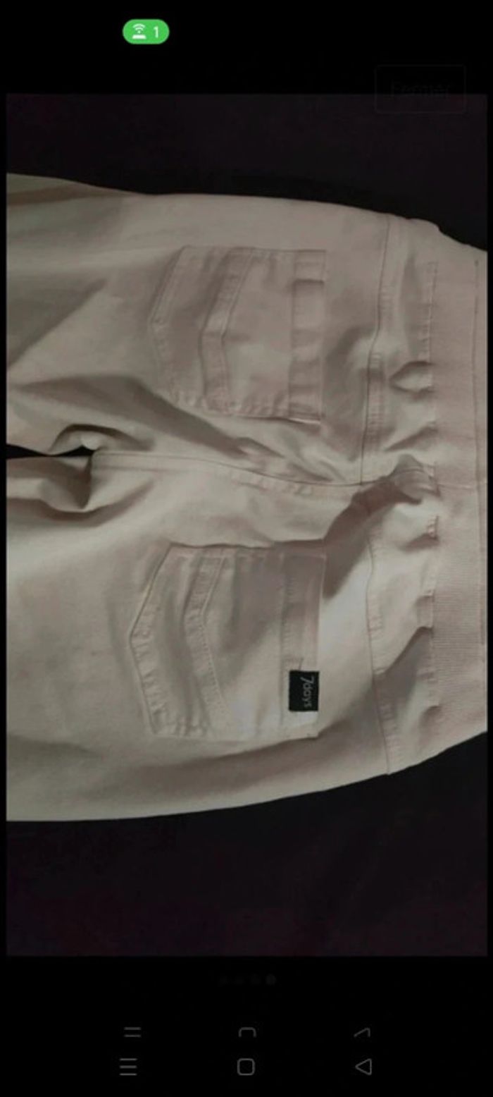 Legging Blanc Confort - photo numéro 3