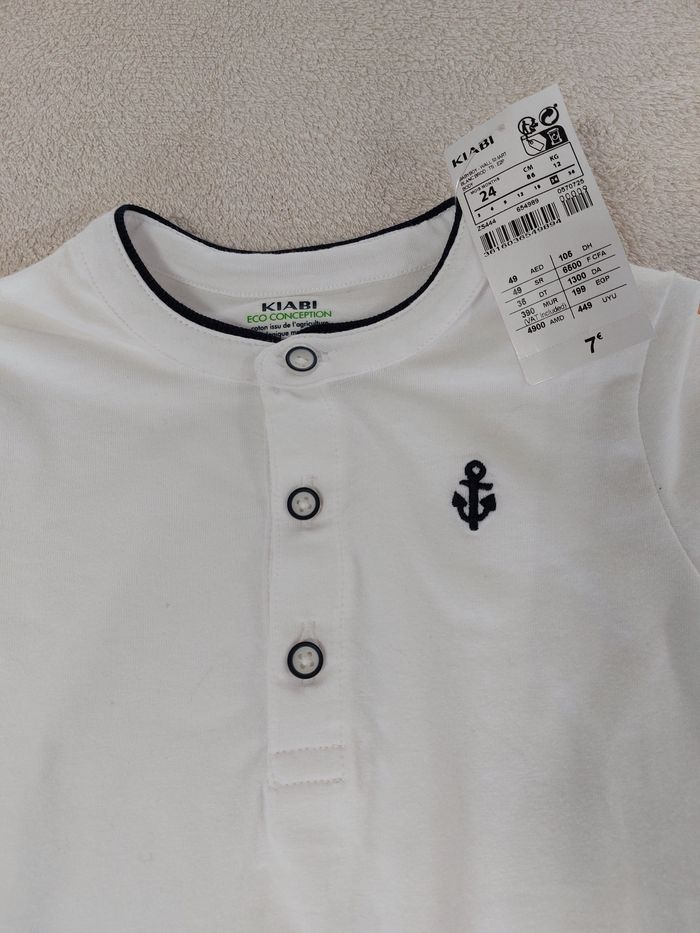 Lot body + t shirt MC 24 mois - photo numéro 3