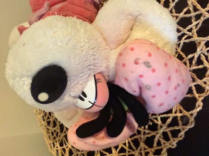 Souris en peluche Diddl Diddlina en robe de chambre - photo numéro 7