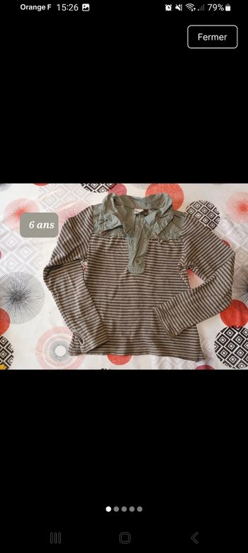 Pull fin IKKS 👧 taille 6 ans