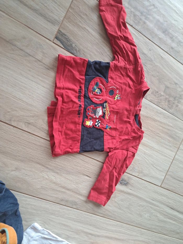 Lot 2 tee shirt manche longue - photo numéro 2