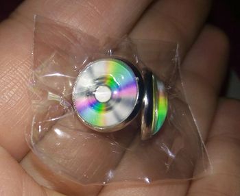 Boucles d'oreilles cabochon cd