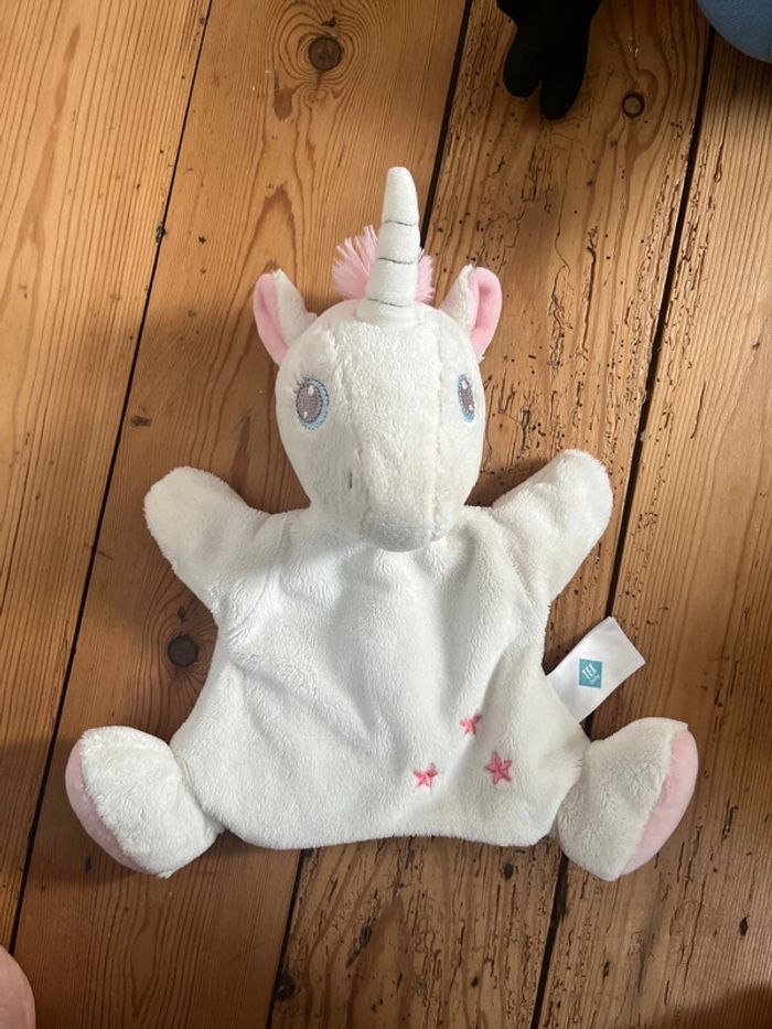Doudou licorne