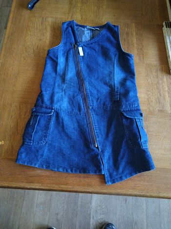 Robe fille en jeans
