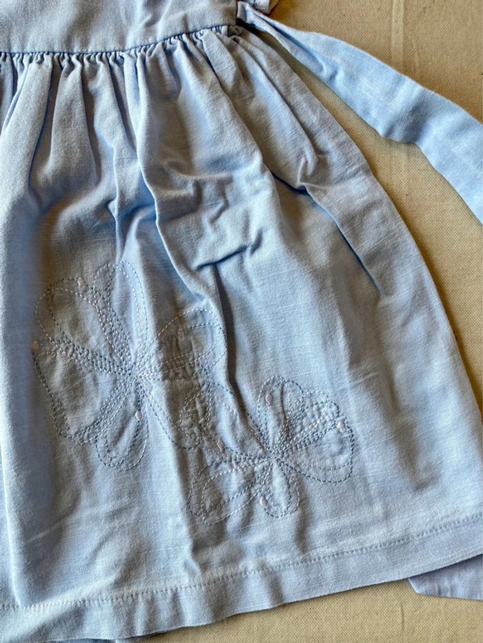 Robe Baby Mayoral bleue 12 mois - photo numéro 6