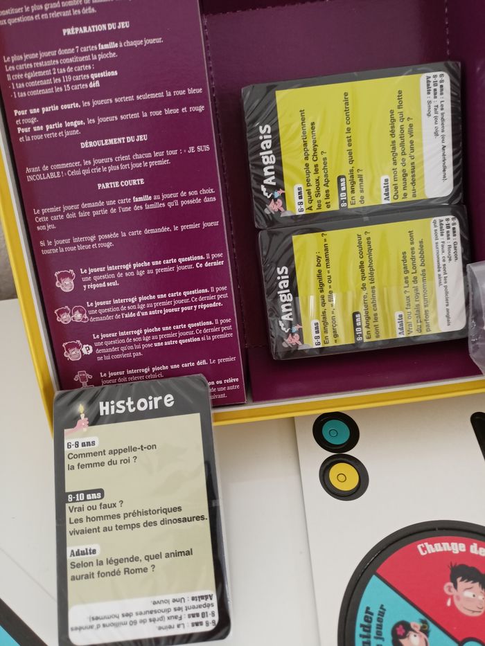 Le jeu des 7 familles les incollables ravensburger neuf - photo numéro 4