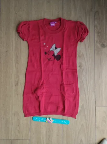 Robe en laine minnie 5 ans très bon état