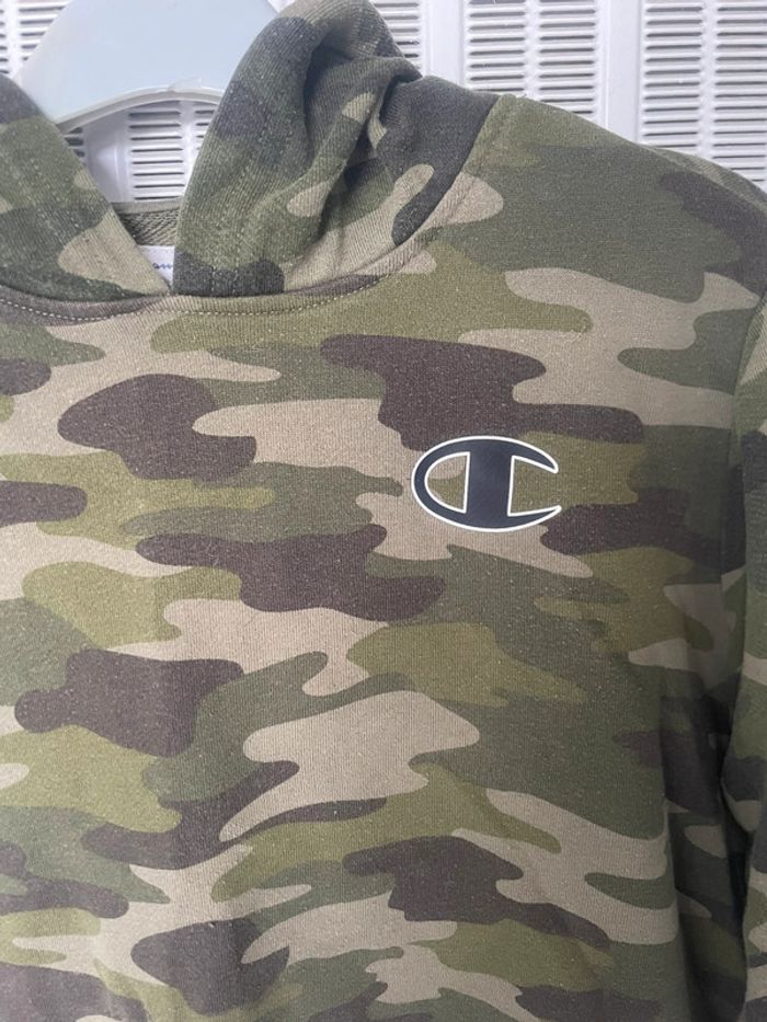 Sweat-shirt camouflage à capuche - photo numéro 2