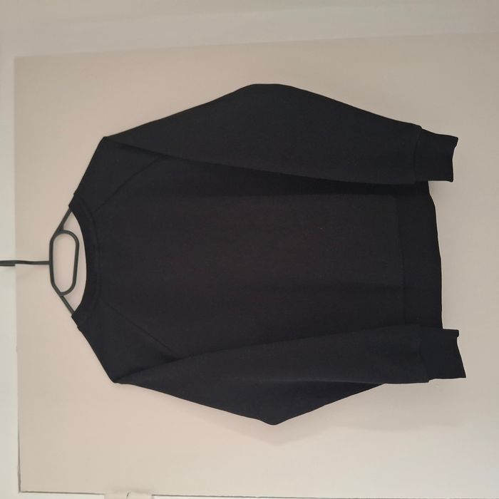 Sweat noir avec inscription "Feminist" en jaune - Manches longues - Taille XS - Jennifer - photo numéro 2