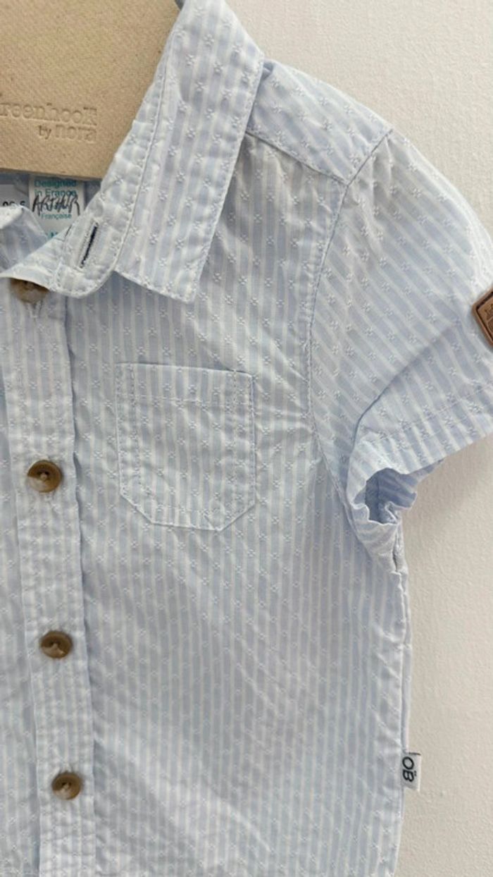 Chemise manche courte obaibi - photo numéro 2
