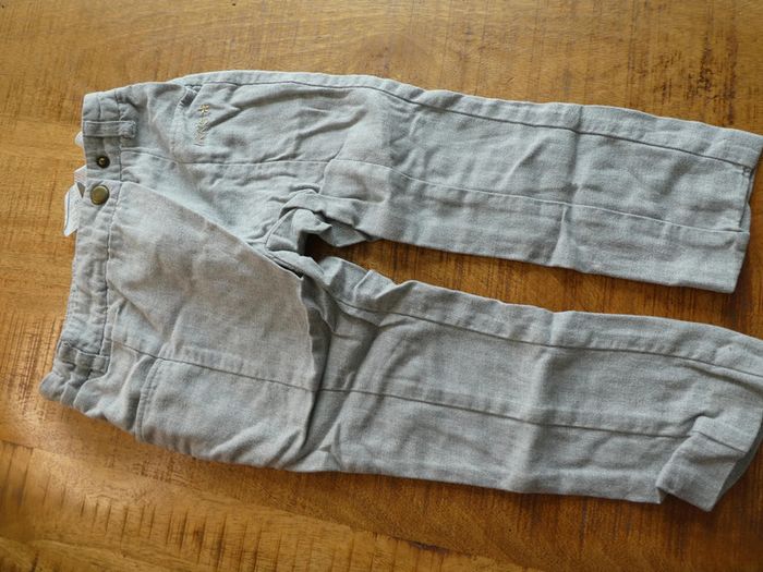 Pantalon souple gris IKKS - photo numéro 2