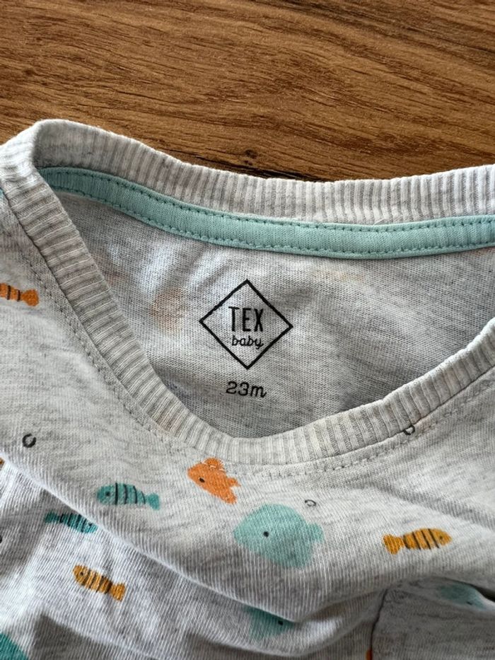 ๐ Dรฉbardeur motif poissons garรงon 24M ๐ - photo numรฉro 2