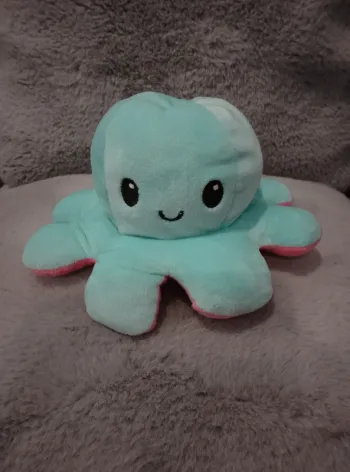 Peluche Pulpe Pieuvre réversible