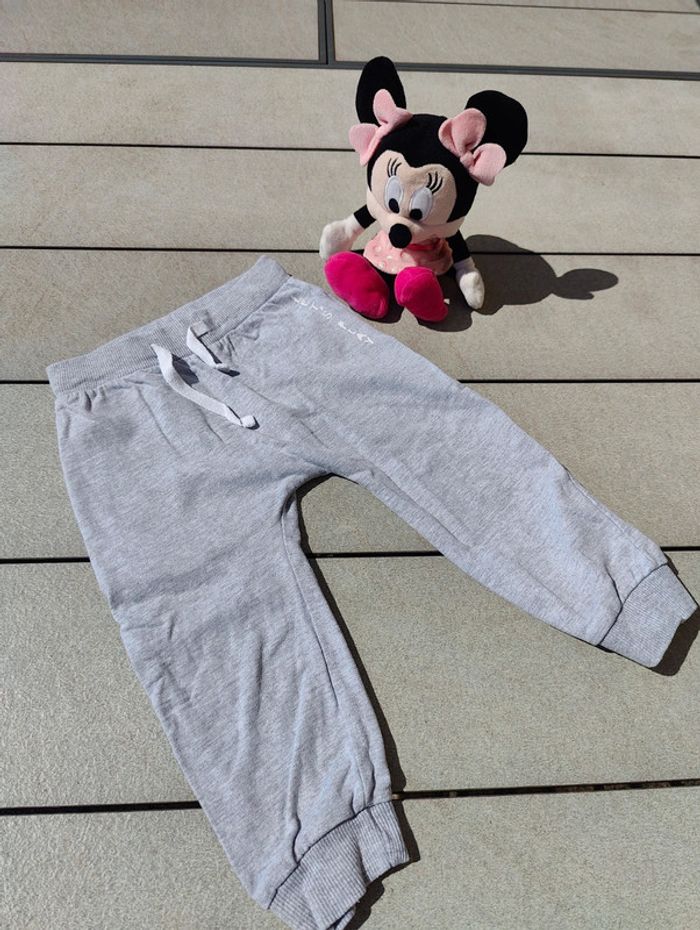 Jogging fille gris 18 mois - photo numéro 2